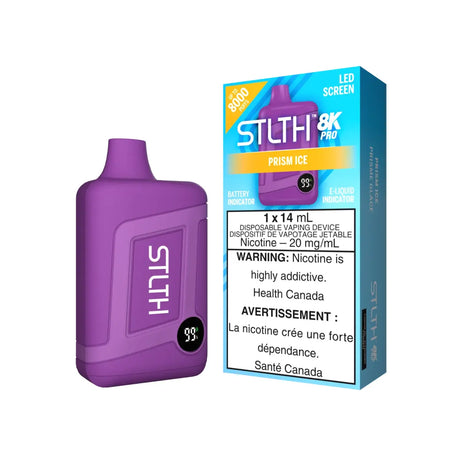 STLTH 8K Pro Disposable - Prism Ice - Vapeshop Mania