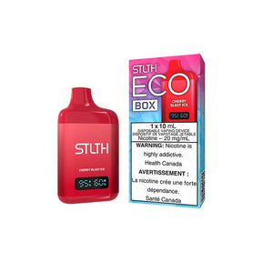 Shop STLTH ECO BOX Disposable - Cherry Blast Ice - at Vapeshop Mania