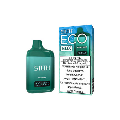 Shop STLTH ECO BOX Disposable - Polar Mint - at Vapeshop Mania