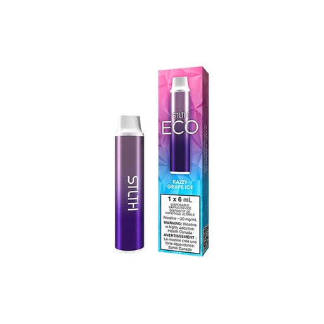 STLTH ECO Disposable - Razz Grape Ice - Vapeshop Mania