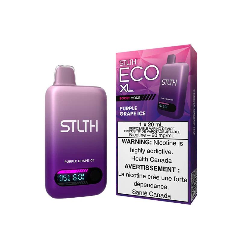 Shop STLTH ECO XL Disposable - Purple Grape Ice - at Vapeshop Mania