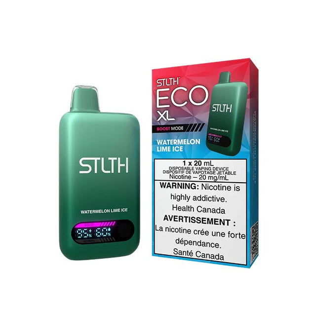 Shop STLTH ECO XL Disposable - Watermelon Lime Ice - at Vapeshop Mania