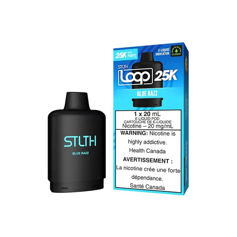 STLTH LOOP 25K Pod Pack - Blue Razz - Vapeshop Mania
