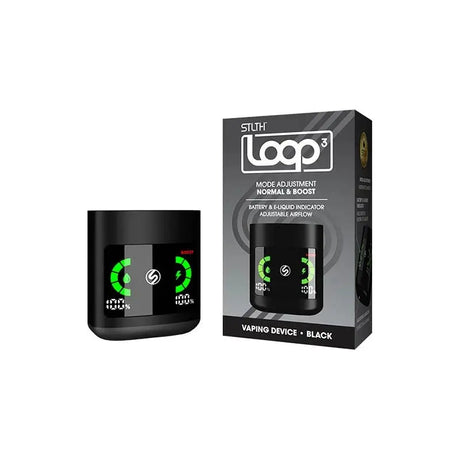 STLTH LOOP 3 Device Type C - Black - Vapeshop Mania