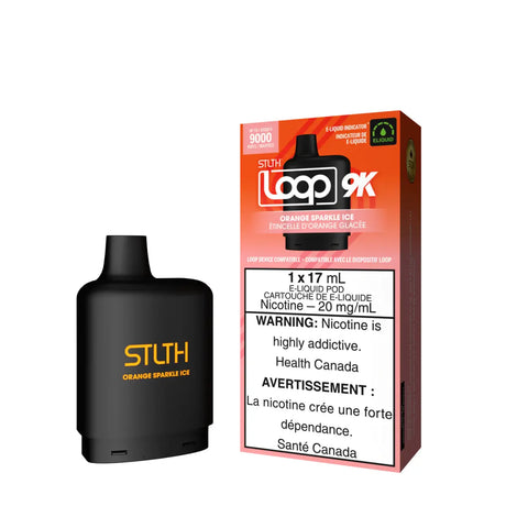 STLTH LOOP 2 9K Pod Pack - Orange Sparkle Ice - Vapeshop Mania