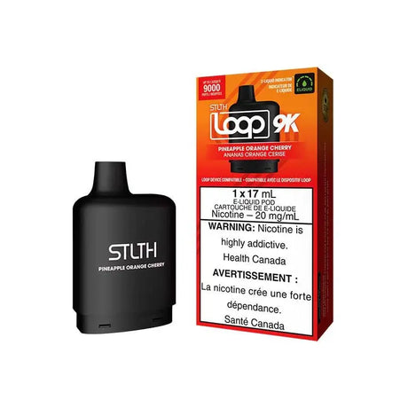 STLTH LOOP 2 9K Pod Pack - Pineapple Orange Cherry - Vapeshop Mania
