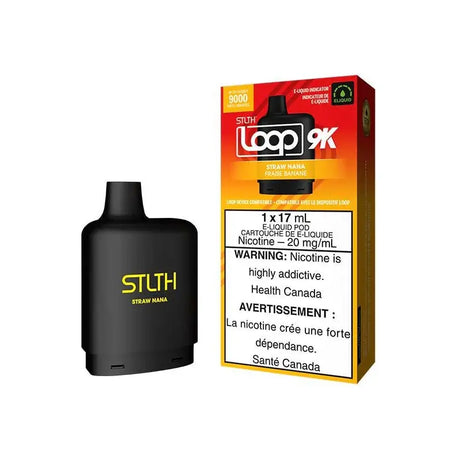 STLTH LOOP 2 9K Pod Pack - Straw Nana - Vapeshop Mania