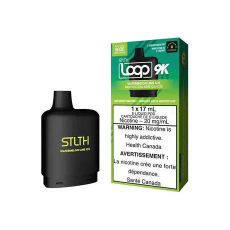 STLTH LOOP 2 9K Pod Pack - Watermelon Lime Ice - Vapeshop Mania