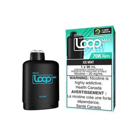 STLTH LOOP MAX 70K Pod Pack - Ice Mint - Vapeshop Mania