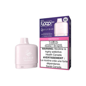 Shop STLTH LOOP MAX ELFBAR 50K Pod Pack - Sour Peach Ice - at Vapeshop Mania