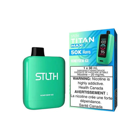 STLTH Titan MAX 50K Disposable - Honeydew Ice - Vapeshop Mania