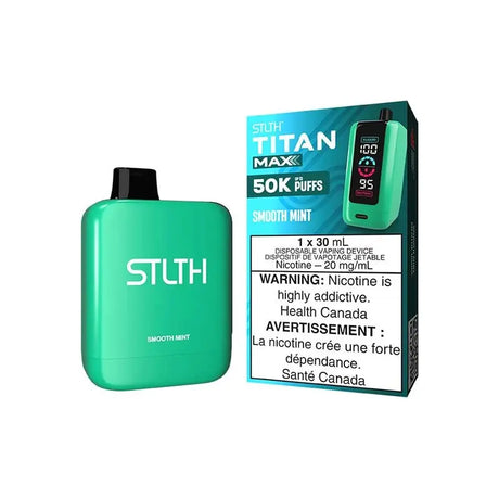 STLTH Titan MAX 50K Disposable - Smooth Mint - Vapeshop Mania