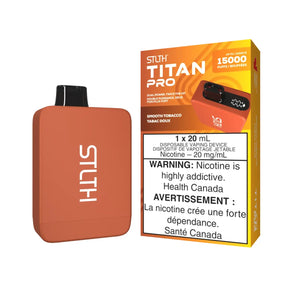 STLTH Titan Pro 15K Disposable - Smooth Tobacco - Vapeshop Mania