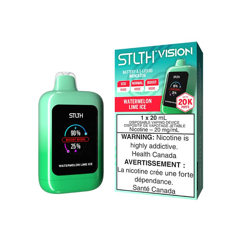 STLTH Vision 20K Disposable - Watermelon Lime Ice - Vapeshop Mania