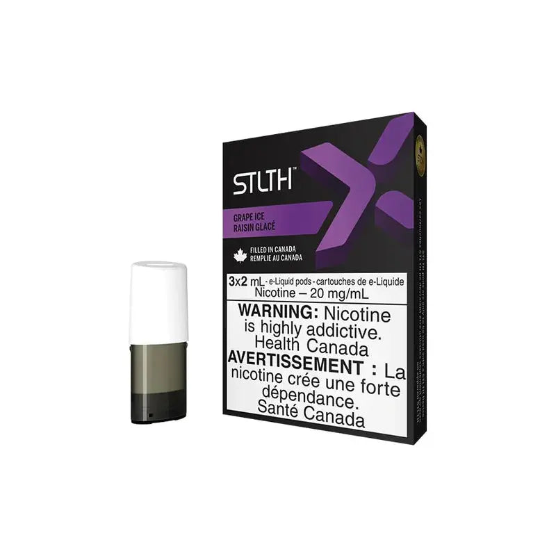 STLTH X Pod Pack - Grape Ice - Vapeshop Mania