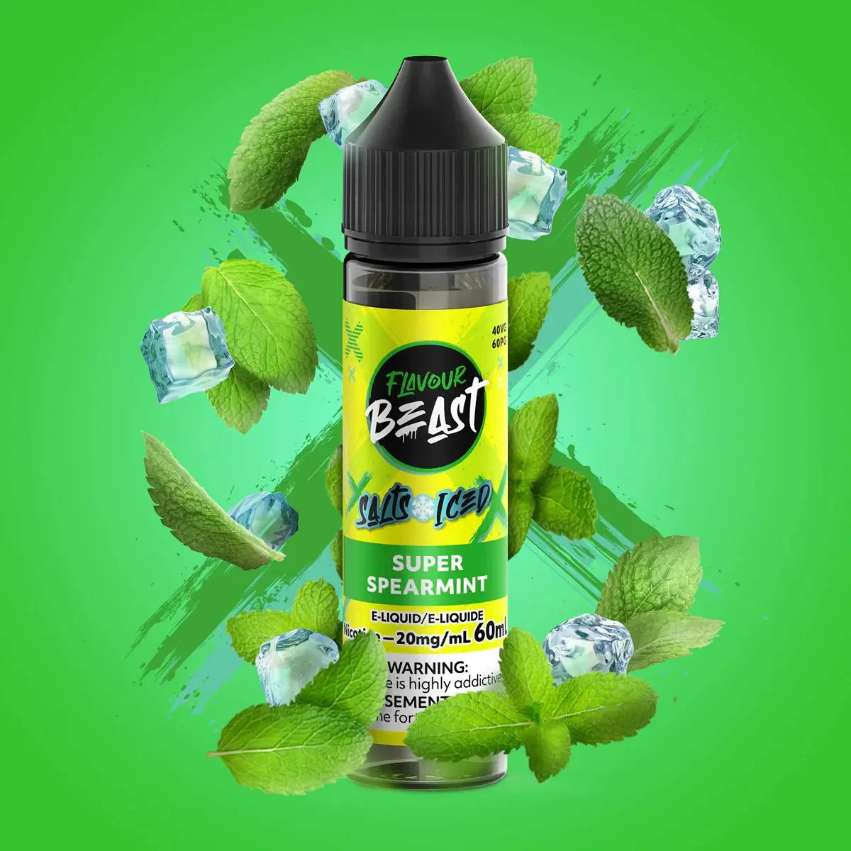 Super Spearmint by Flavour Beast - Salt Nic Vape Juice - Vapeshop Mania