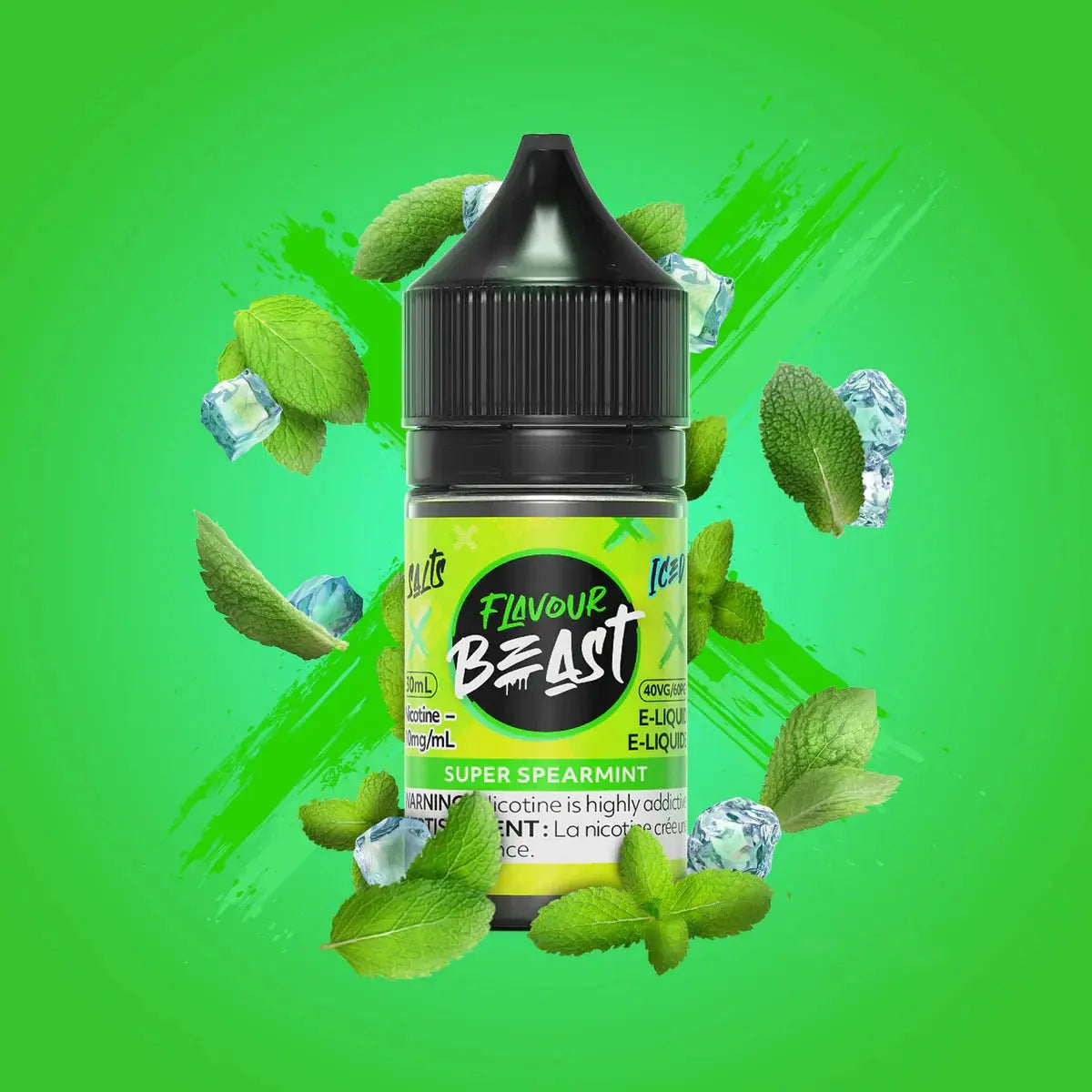 Super Spearmint by Flavour Beast - Salt Nic Vape Juice - Vapeshop Mania