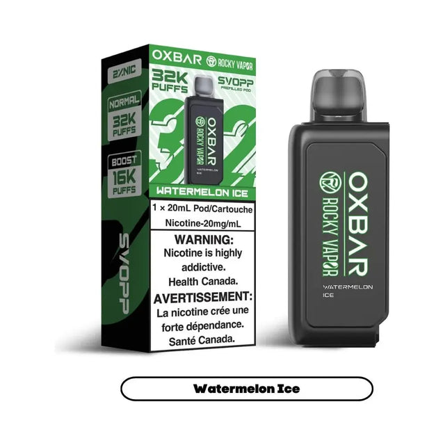 Svopp Rocky Vapor Oxbar [Prefilled Pods] 32K - Watermelon Ice - Vapeshop Mania