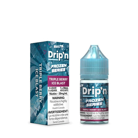 Shop Triple Berry Ice Blast by Drip'n Envi Frozen - Salt Nic Vape Juice - at Vapeshop Mania