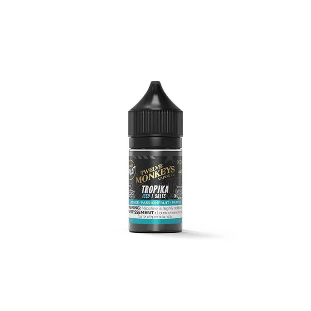 Shop Tropika Iced by Flavour Beast X 12 Monkeys - Salt Nic Vape Juice - at Vapeshop Mania