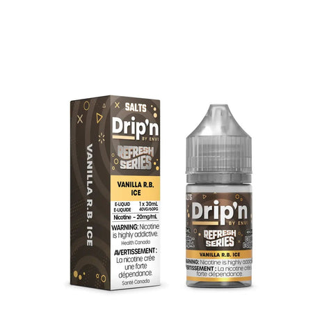 Shop Vanilla R.B. Ice by Drip'n Envi Refresh - Salt Nic Vape Juic - at Vapeshop Mania