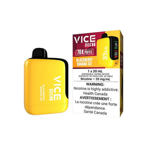 Shop VICE BOX 2 70K Disposable - Blackberry Banana Ice - at Vapeshop Mania