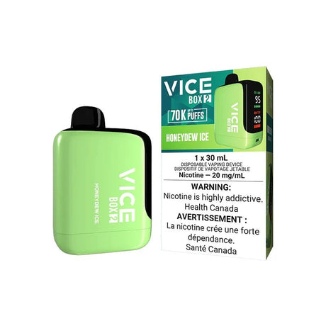 Shop VICE BOX 2 70K Disposable - Honeydew Ice - at Vapeshop Mania