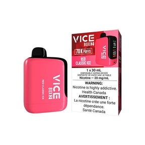 VICE BOX 2 70K Disposable - Red Classic Ice - Vapeshop Mania