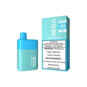VICE BOX 6000 Disposable - Blue Raspberry Ice - Vapeshop Mania