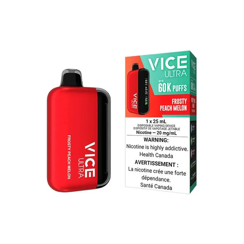 VICE ULTRA 60K Disposable - Frosty Peach Melon - Vapeshop Mania