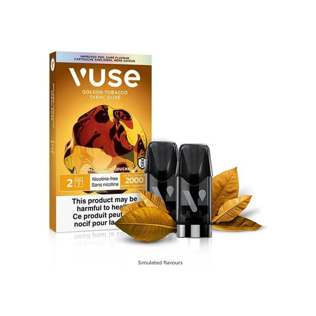 VUSE Pods - Golden Tobacco (2pk) - Vapeshop Mania