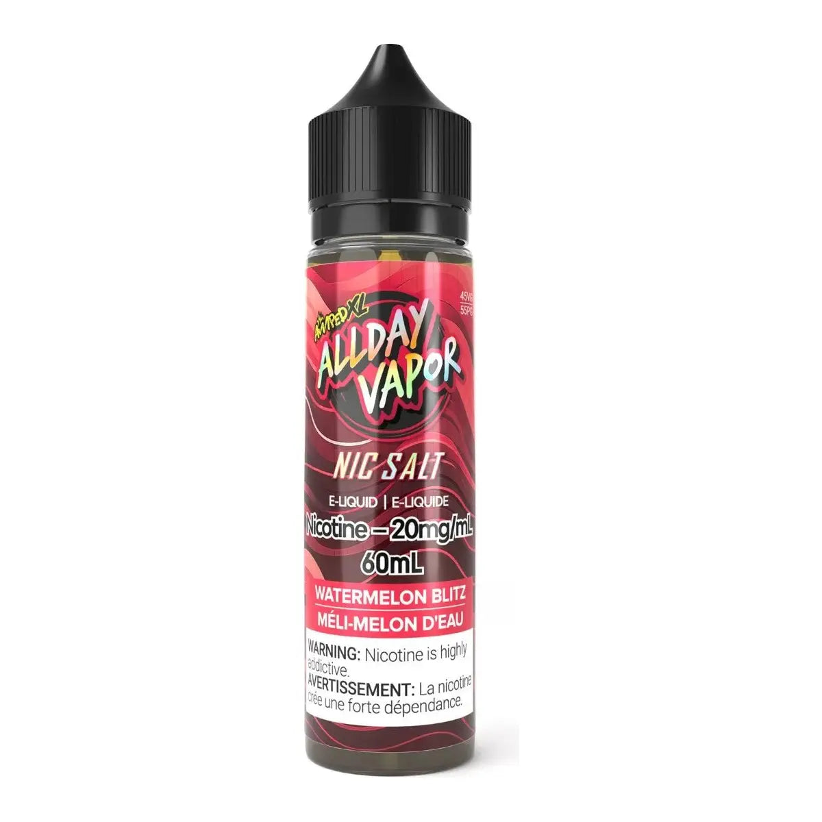 Watermelon Blitz by All Day Vapor - Salt Nic Vape Juice - Vapeshop Mania
