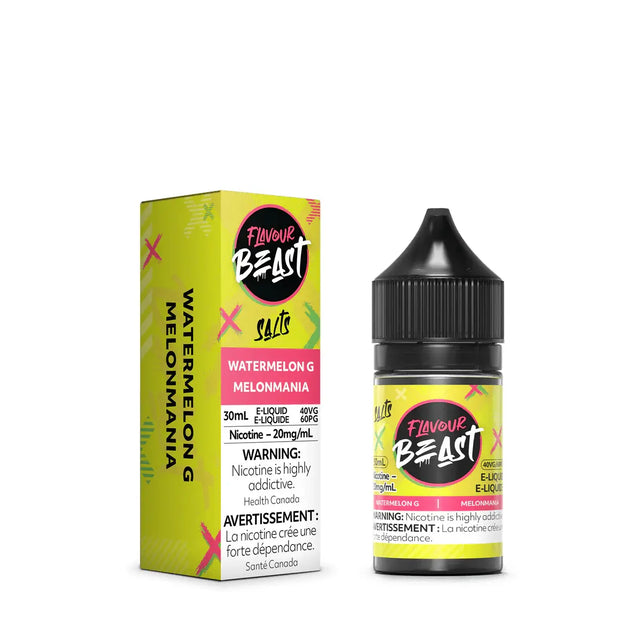 Watermelon G by Flavour Beast - Salt Nic Vape Juice - Vapeshop Mania