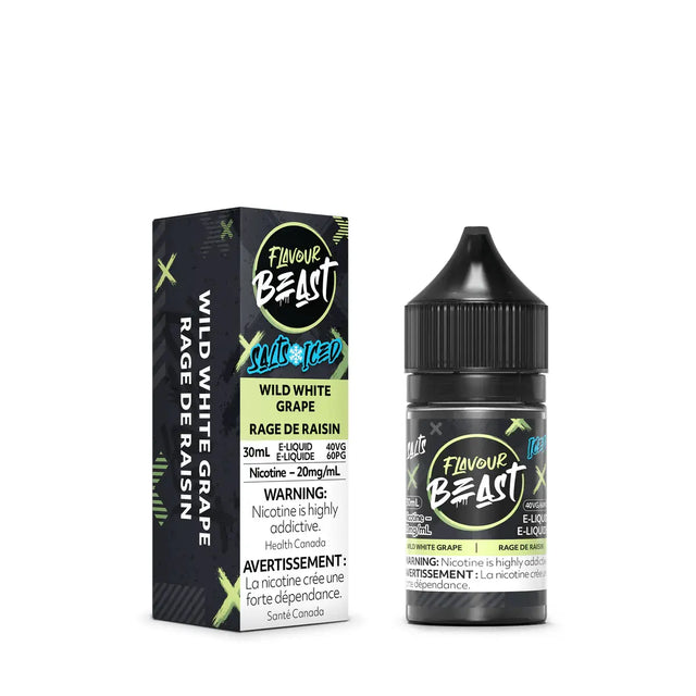 Wild White Grape Iced by Flavour Beast - Salt Nic Vape Juice - Vapeshop Mania