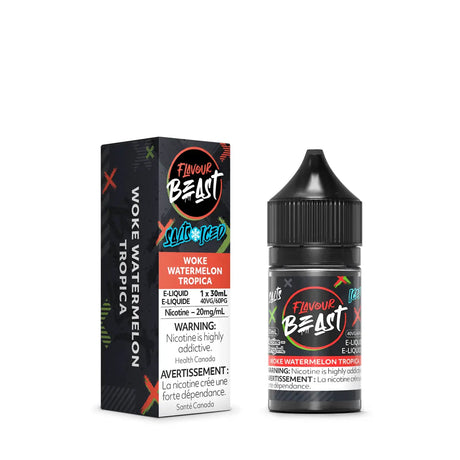 Woke Watermelon Tropica by Flavour Beast - Salt Nic Vape Juice - Vapeshop Mania