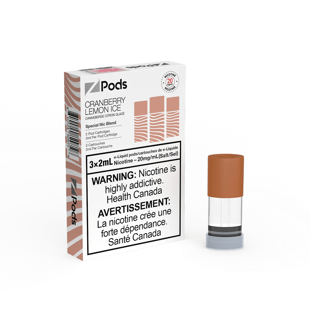 Shop Z pods - Cranberry Lemon Ice - at Vapeshop Mania