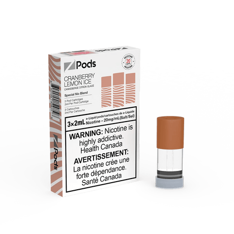 Shop Z pods - Cranberry Lemon Ice - at Vapeshop Mania