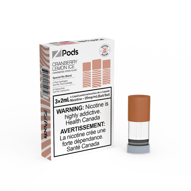 Shop Z pods - Cranberry Lemon Ice - at Vapeshop Mania