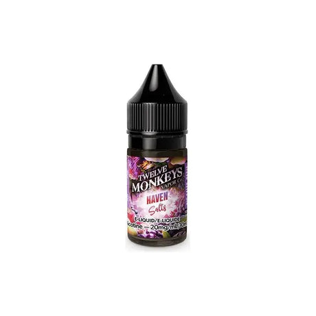 Twelve Monkeys - Haven - E-liquide Salt Nic, 30 ml