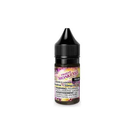 Twelve Monkeys - Passion - E-liquide Salt Nic, 30 ml