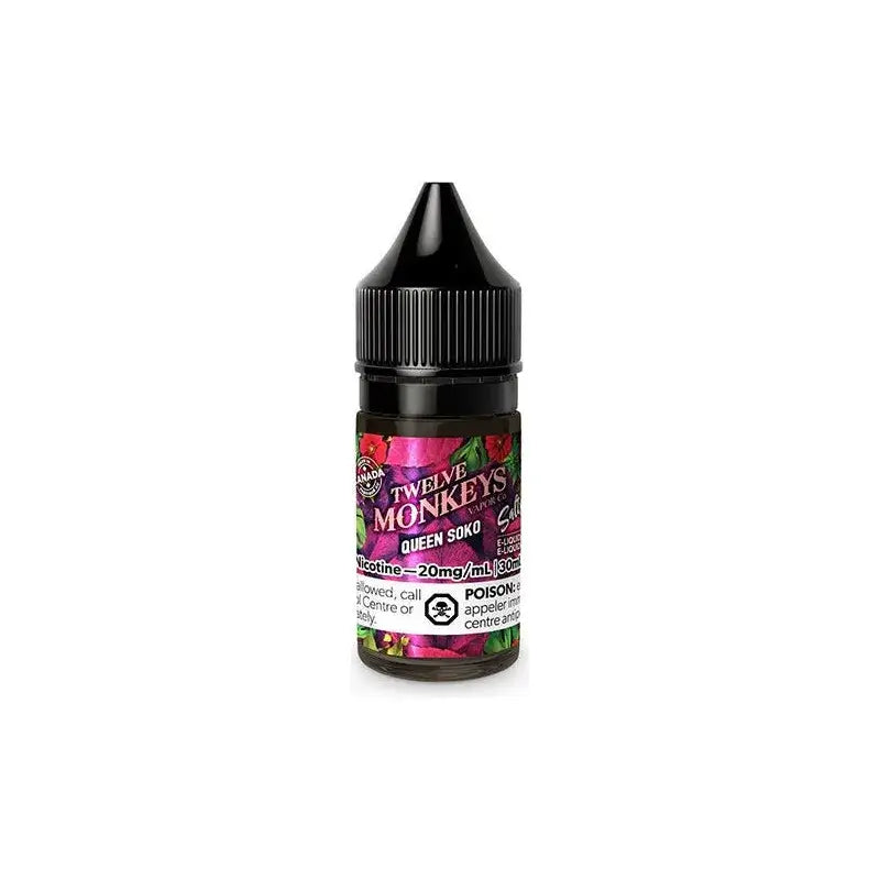 Twelve Monkeys - Queen Soko - E-liquide Salt Nic, 30 ml