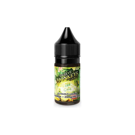 Twelve Monkeys - Zen - E-liquide Salt Nic, 30 ml