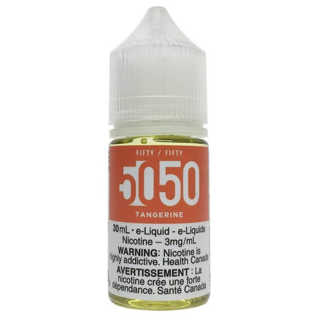 50/50 - Tangerine - 30mL E-Liquid - Freebase E-Liquid - Vapeshop Mania