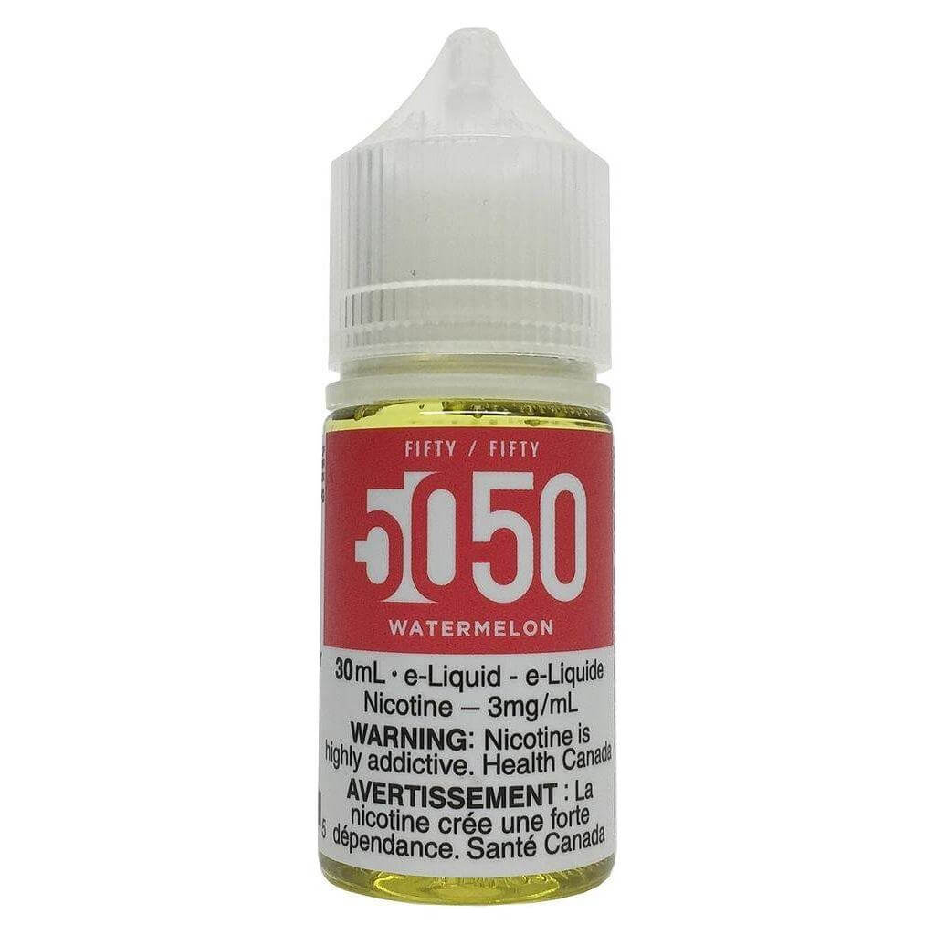 50/50 - Watermelon - 30mL E-Liquid - Freebase E-Liquid - Vapeshop Mania