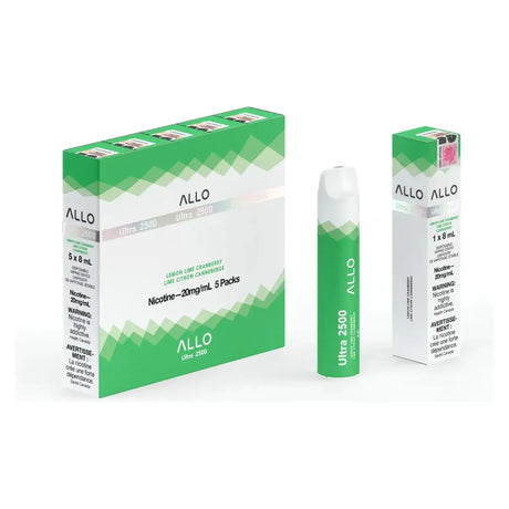 ALLO Ultra 2500 - Citron, citron vert et canneberge