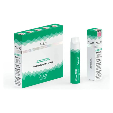 ALLO Ultra 2500 - Orange Mango Guava - Disposable Vape - Vapeshop Mania