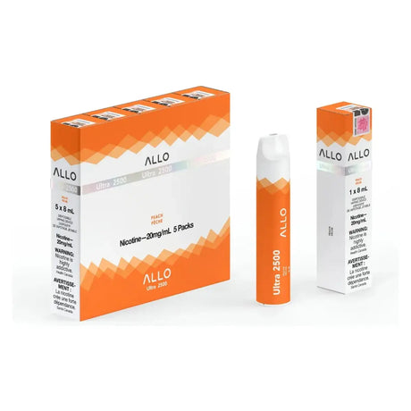 ALLO Ultra 2500 - Peach - Disposable Vape - Vapeshop Mania