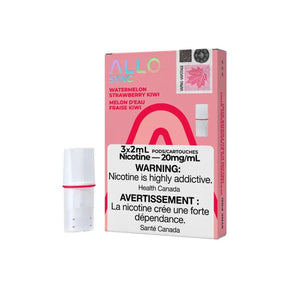 Allo Sync Pod 3-Pack - Watermelon Strawberry Kiwi - Prefilled Pod - Vapeshop Mania