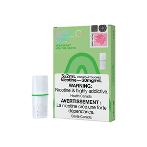 Allo Sync STLTH Compatible Pod 3-Pack - Spearmint - Prefilled Pod - Vapeshop Mania