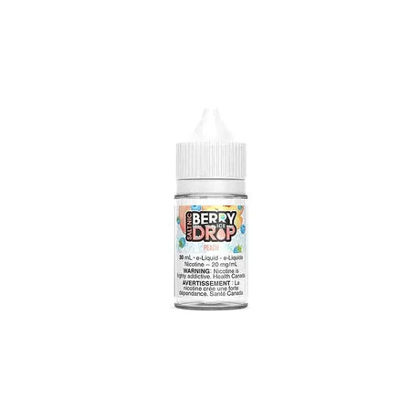 Berry Drop - Peach Ice - E-liquide Salt Nic, 30 ml